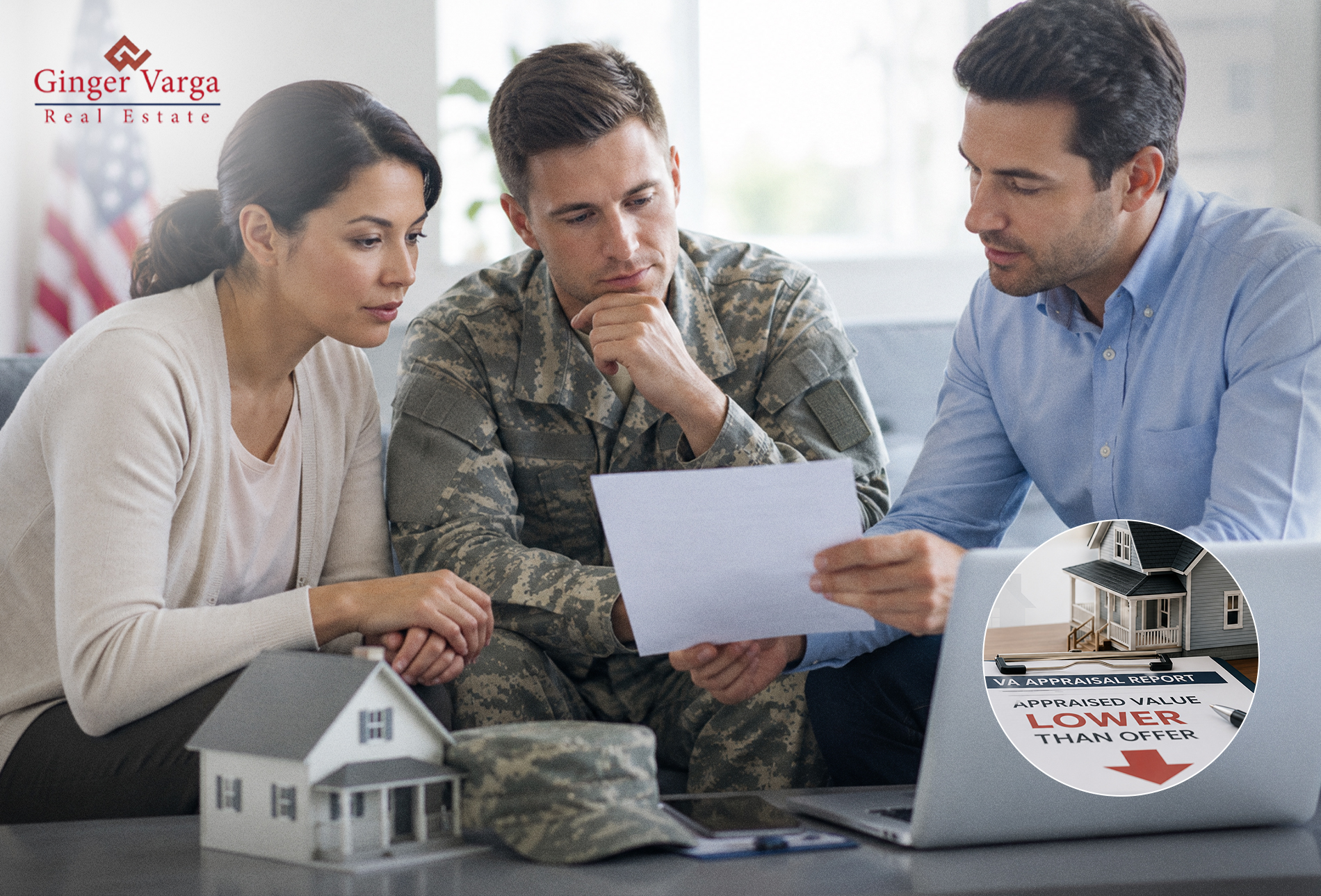 what happens if the VA appraisal comes in low
